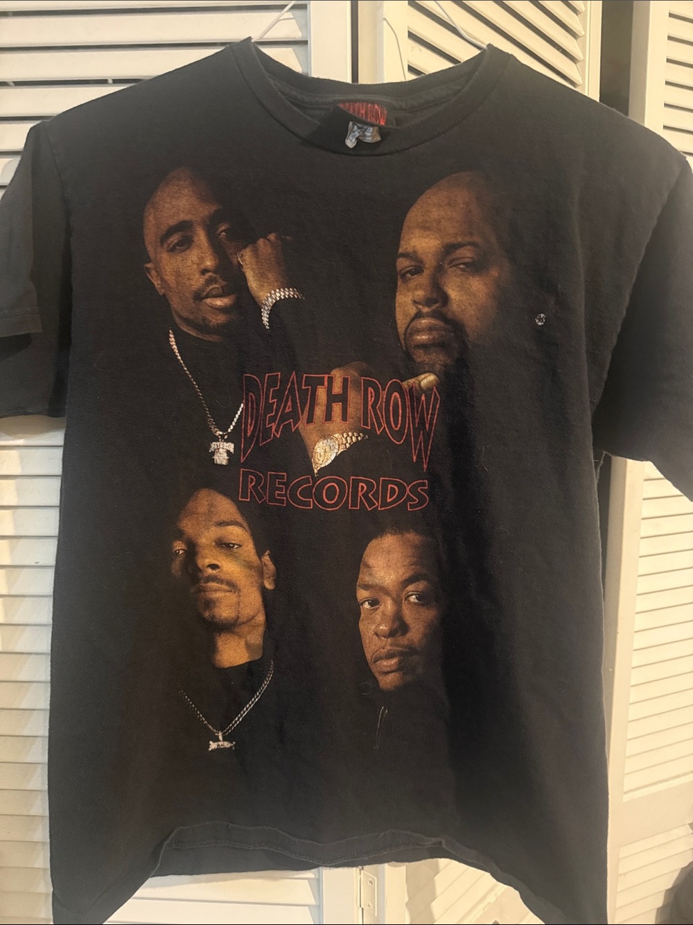 Death Row Records Black Graphic Tee - Men